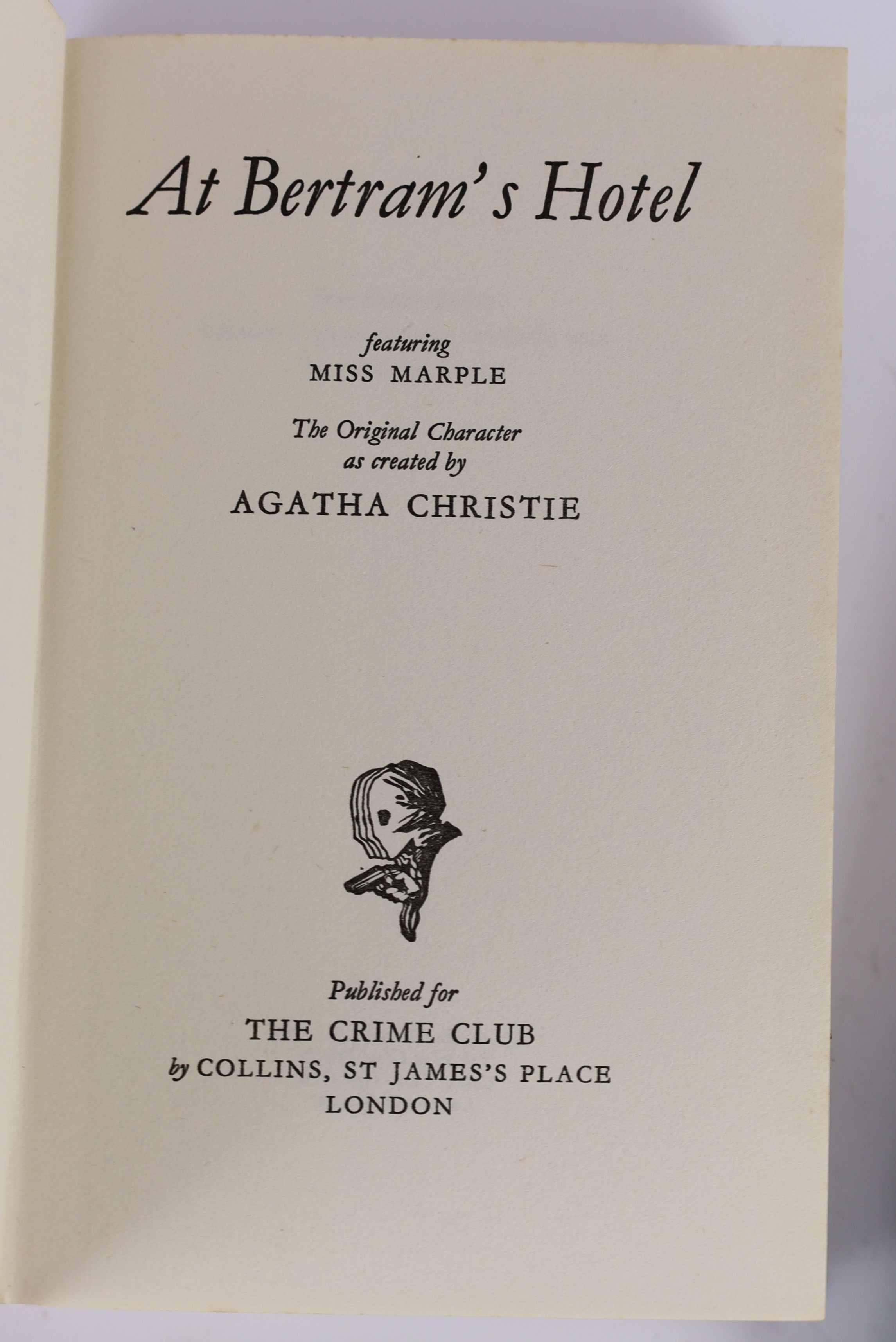 Christie, Agatha - Three works - At Bertram’s Hotel